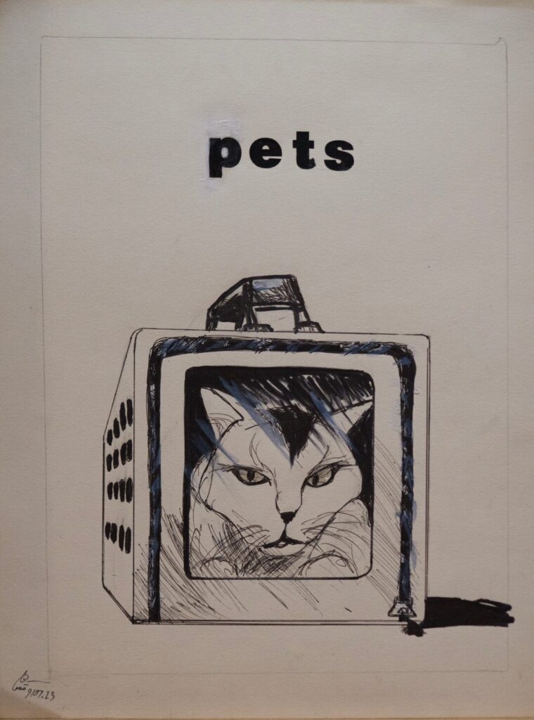 The Subway Tarot - Card #74 - Pets