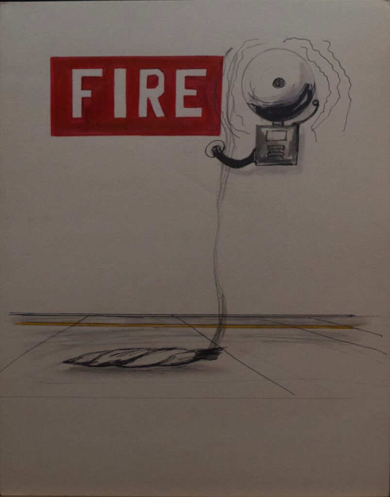 The Subway Tarot - Card #53 - Fire