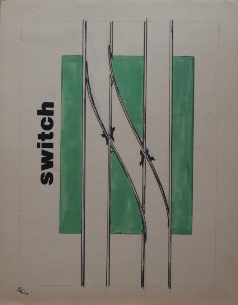 The Subway Tarot - Card #39 - Switch