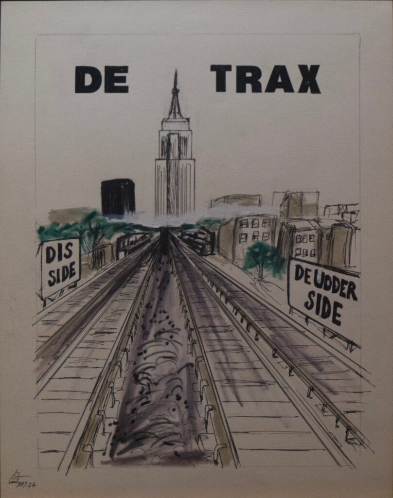 The Subway Tarot - Card #37 - De Trax