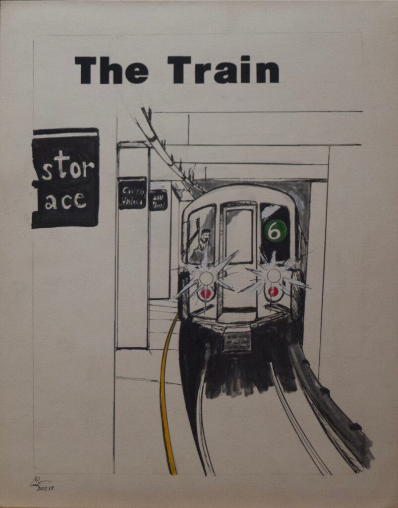 The Subway Tarot - Card #25 - The Train