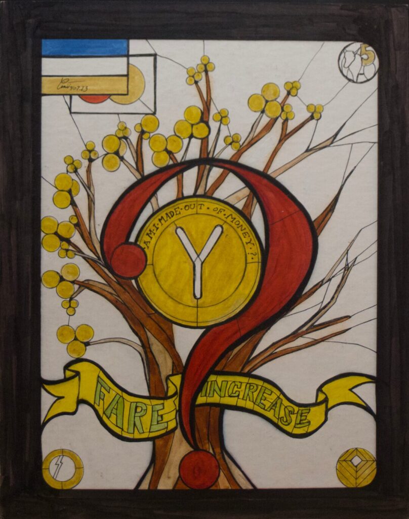 The Subway Tarot - Card #3 - Fare Increase