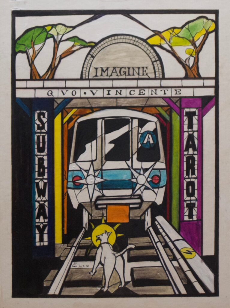 The Subway Tarot - Card Backs
