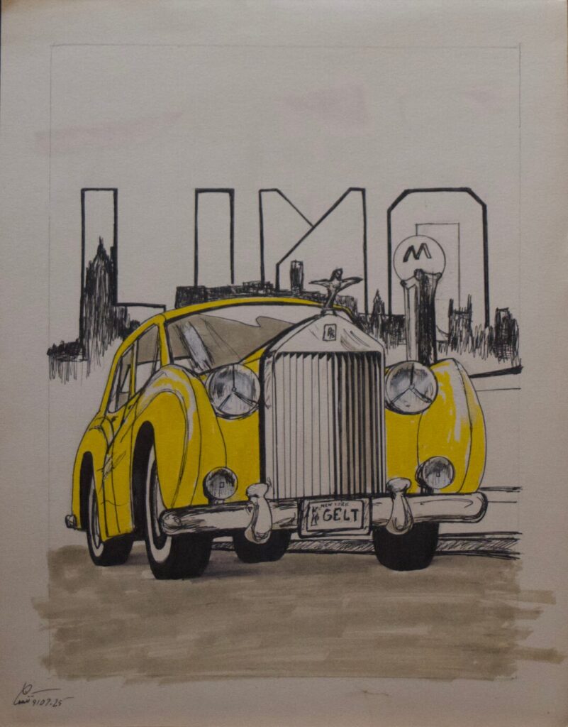 The Subway Tarot - Card #61 - Limo