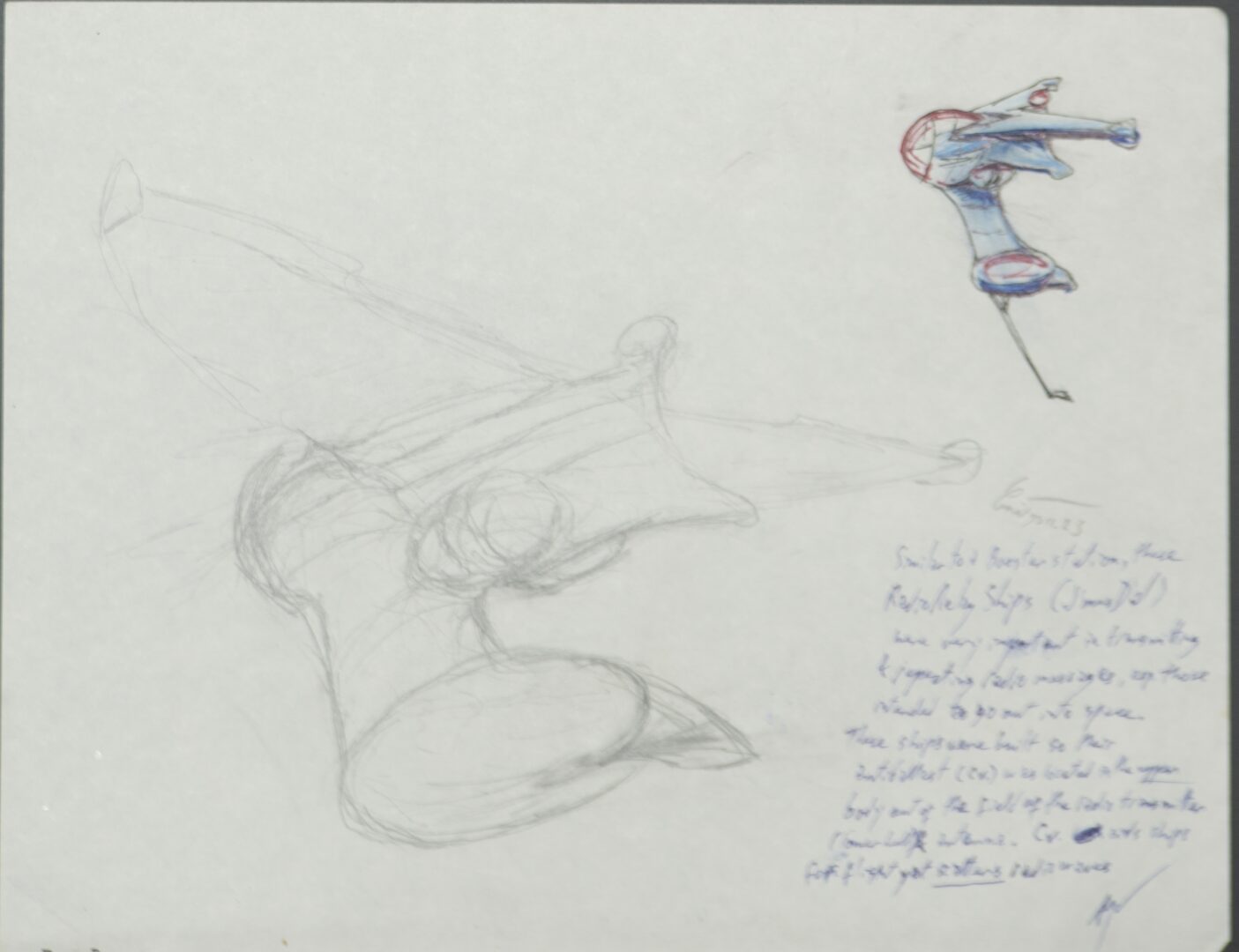 - Notes on ships - -- (Large)