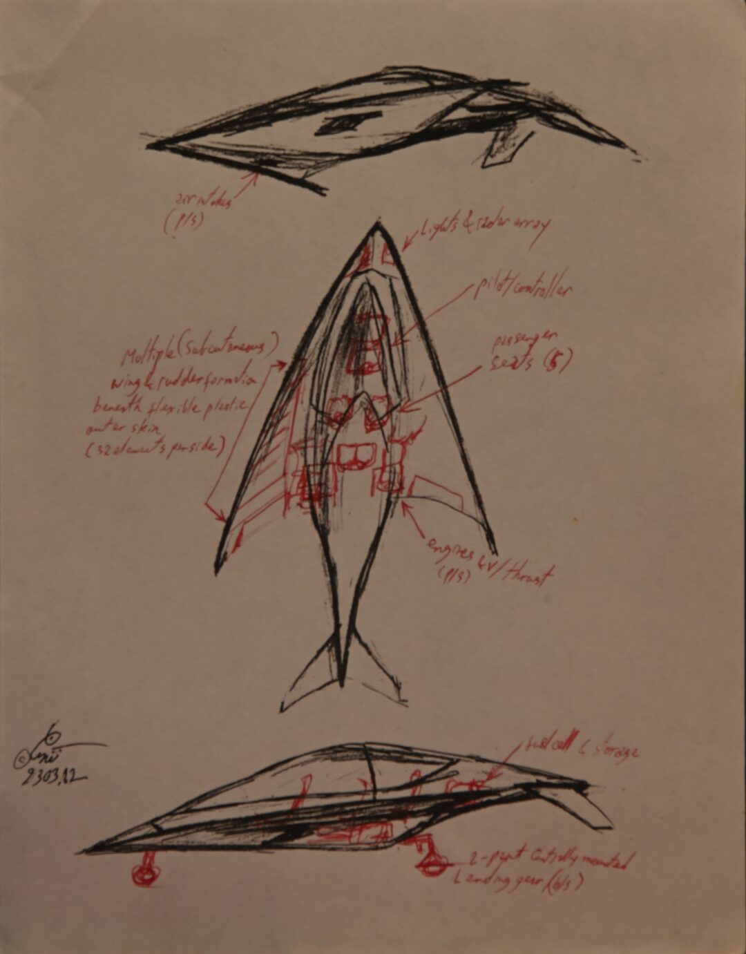 - Untitled Ship Schematic - -- (Large)