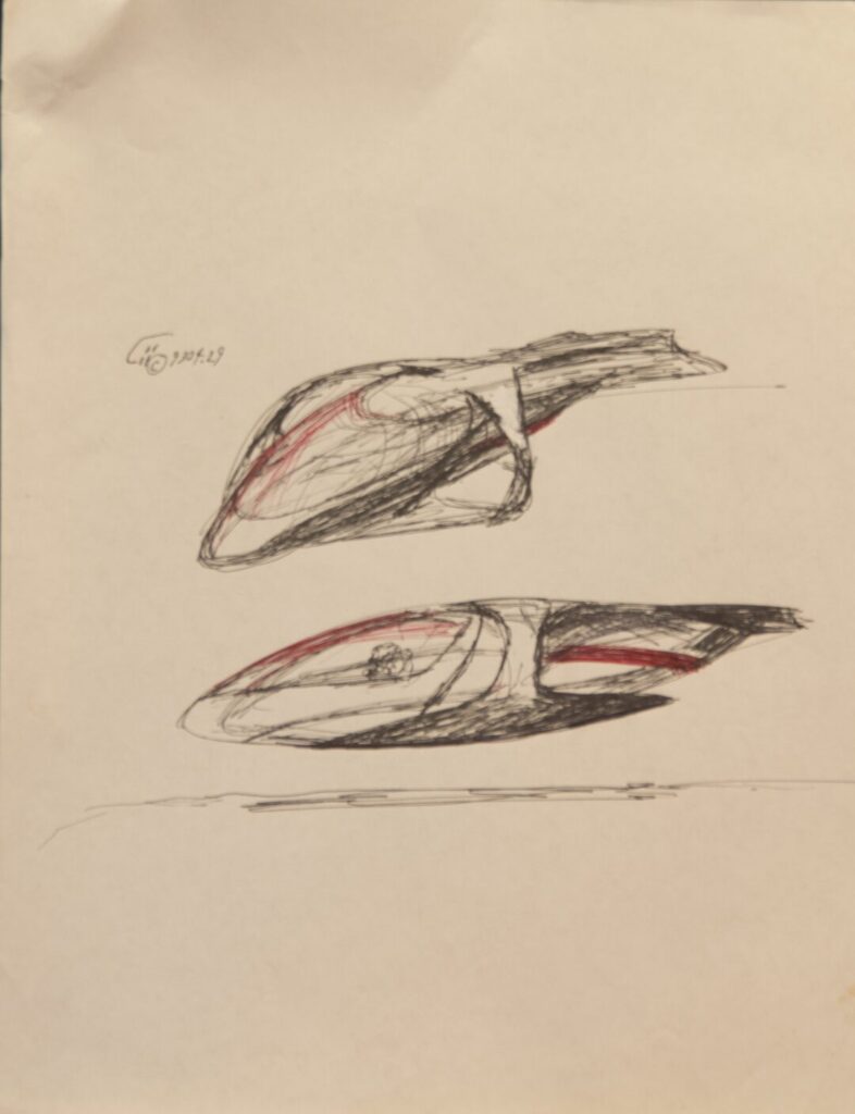 - Untitled ship sketch - -- (Large)