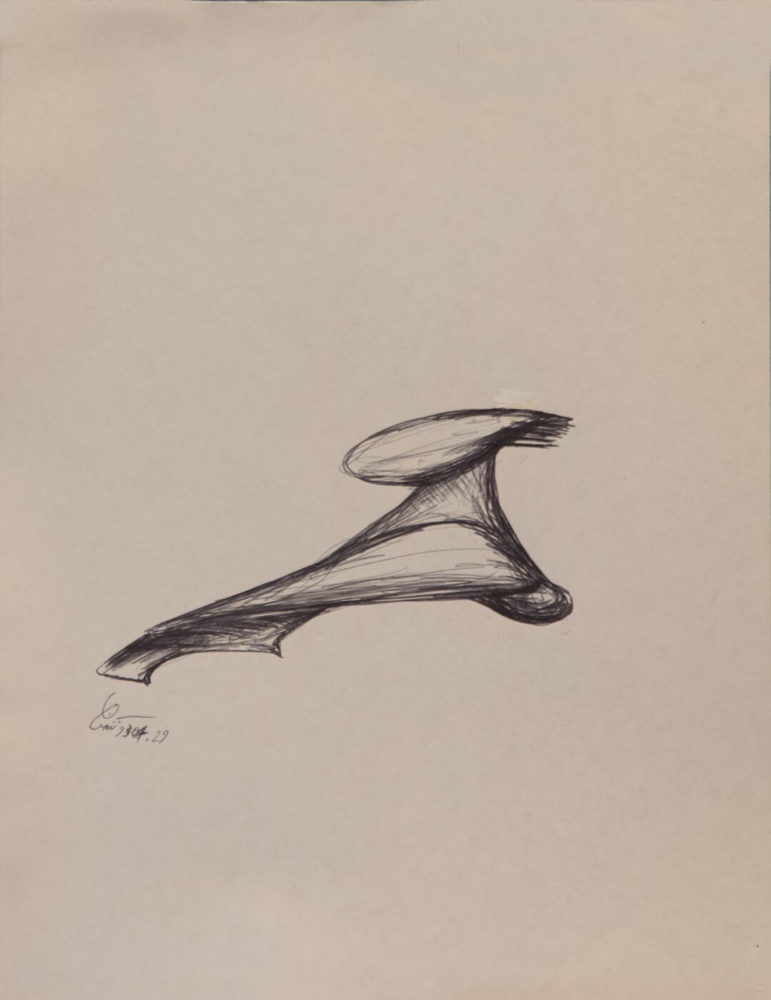 - Untitled Ship Sketch - -- (Large)