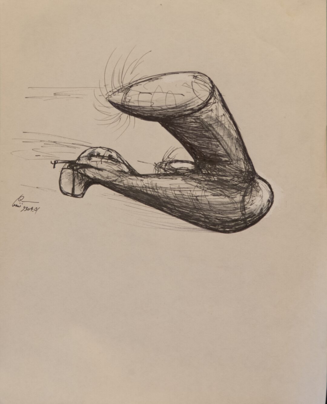 - Untitled Ship Sketch - -- (Large)