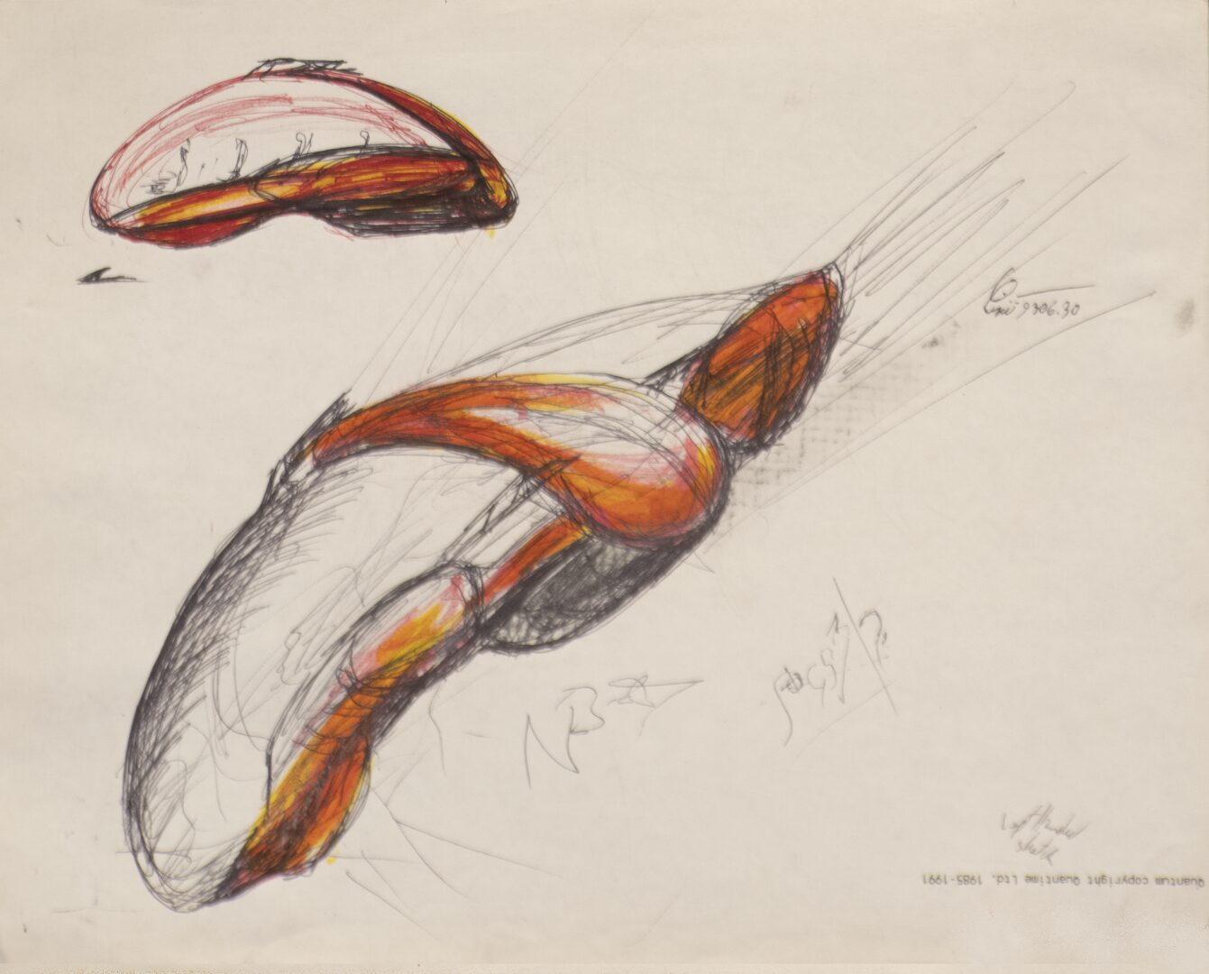 - Untitled Ship Sketch - -- (Large)