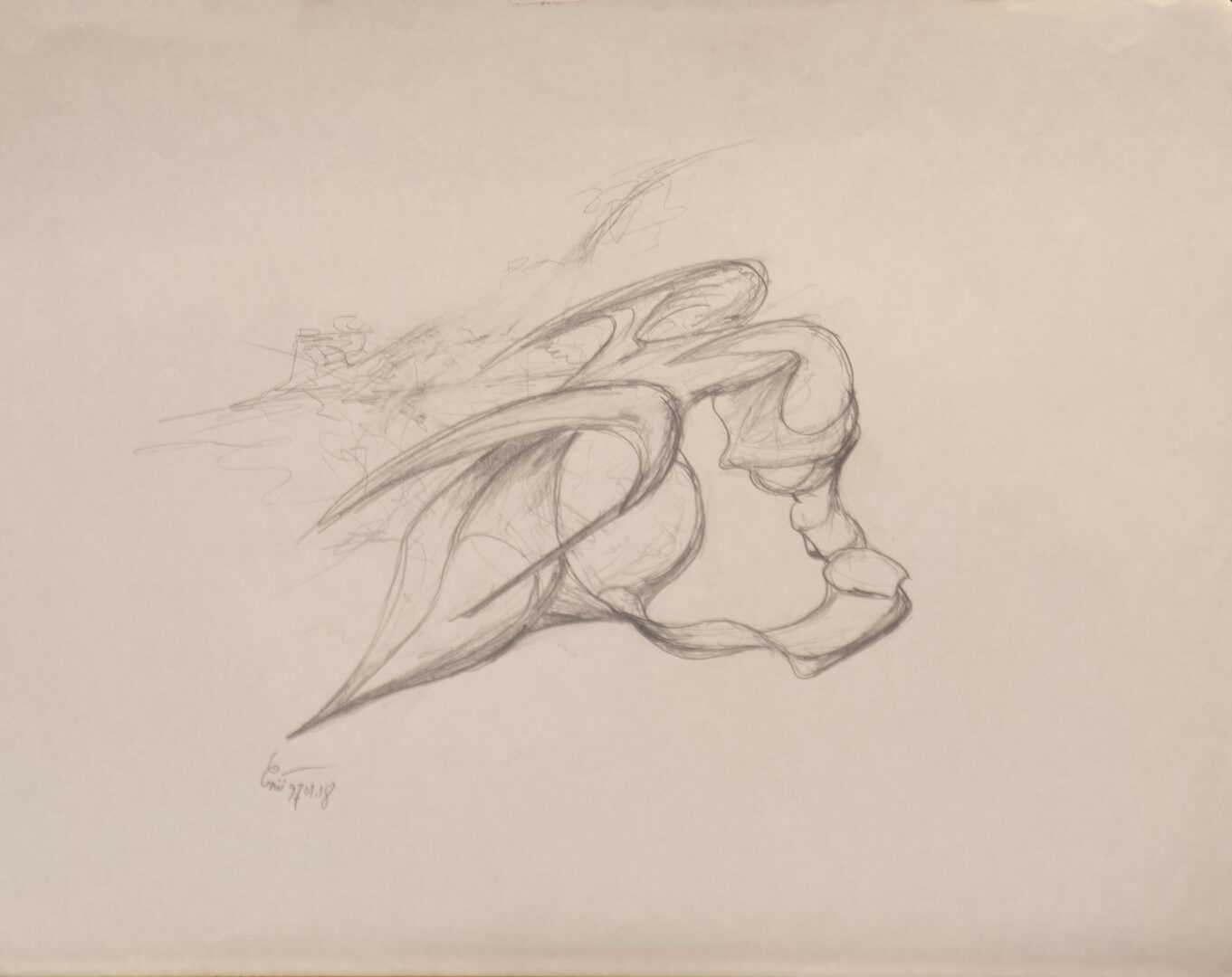 - Untitled Ship Sketch - -- (Large)