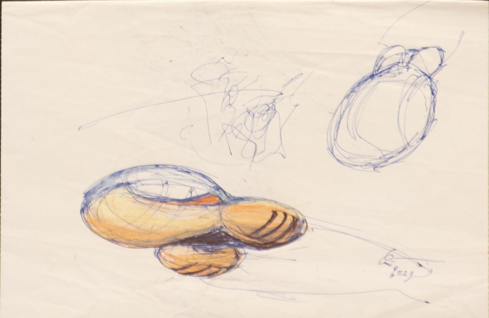 - Untitled Ship Sketch - -- (Large)