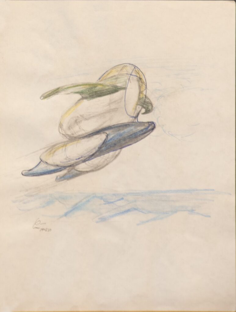 - Untitled Ship Sketch - -- (Large)