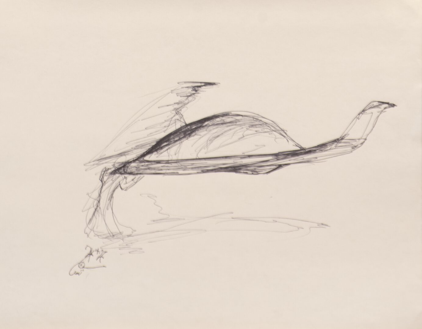 - Untitled Ship Sketch - -- (Large)