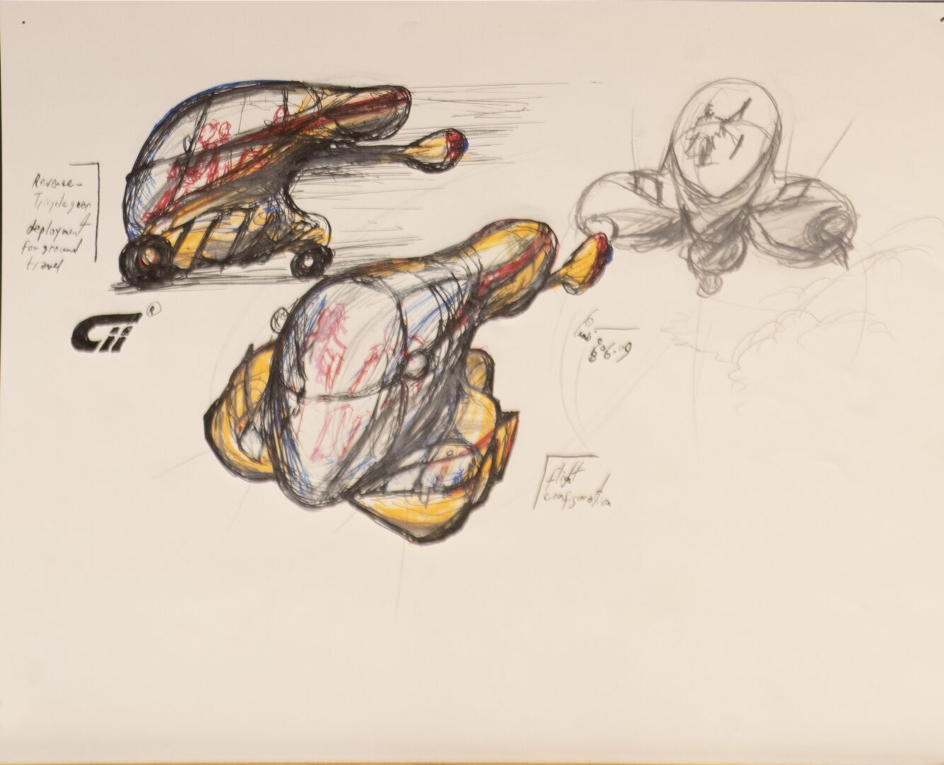 - Ship Schematic - -- (Large)